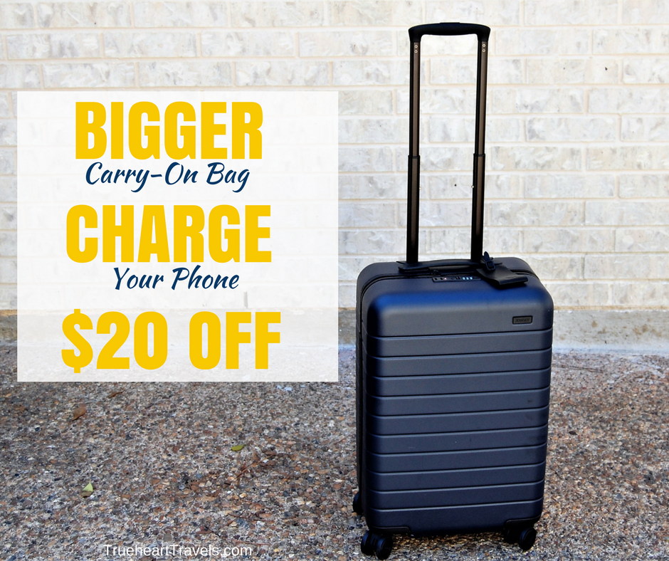 away bigger carry-on suitcase