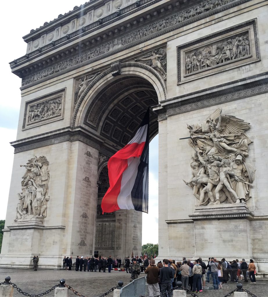 My first visit to Paris--Arc