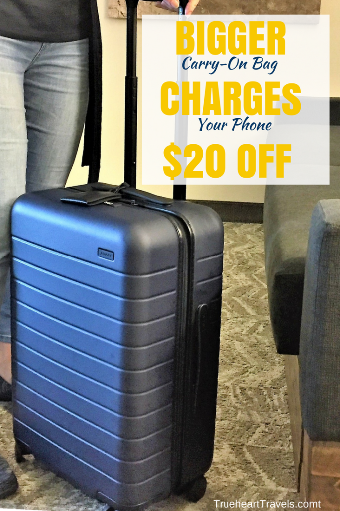 AWAY Bigger Carry-On with $20 promo