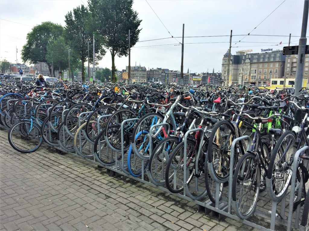 Bicylcles in Amsterdam