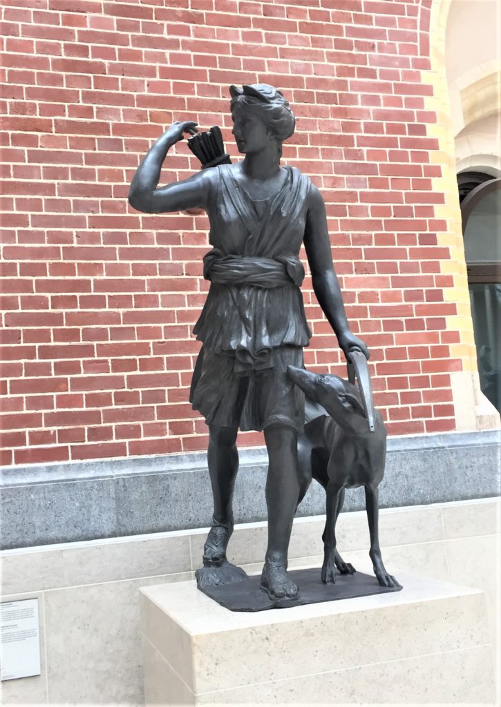 Sculpture of Diana at Rijksmuseum
