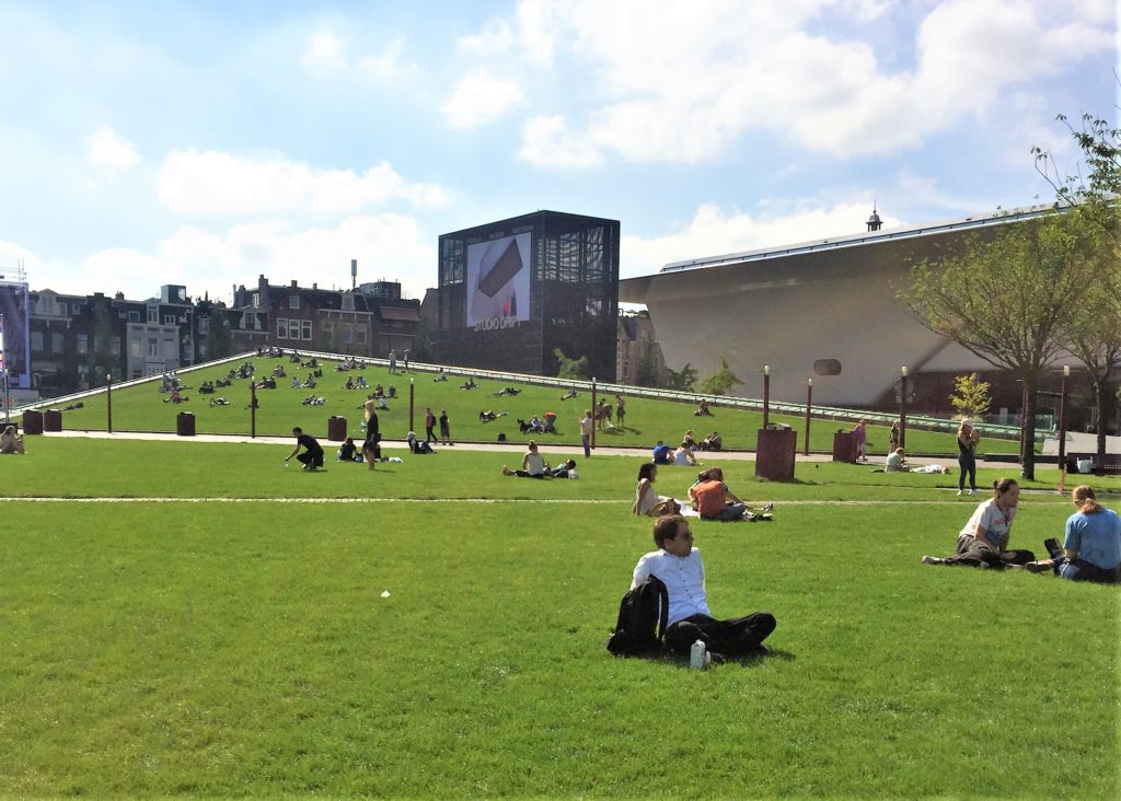 Visit Amsterdam terraces