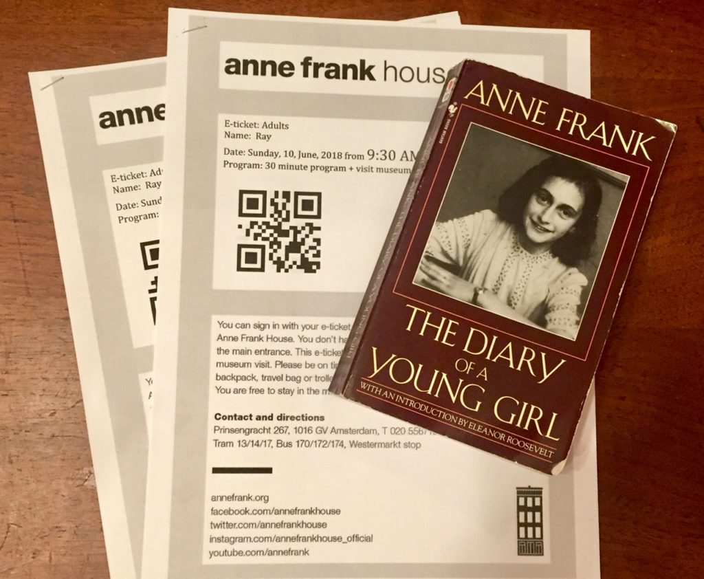 Tickets to Anne Frank House